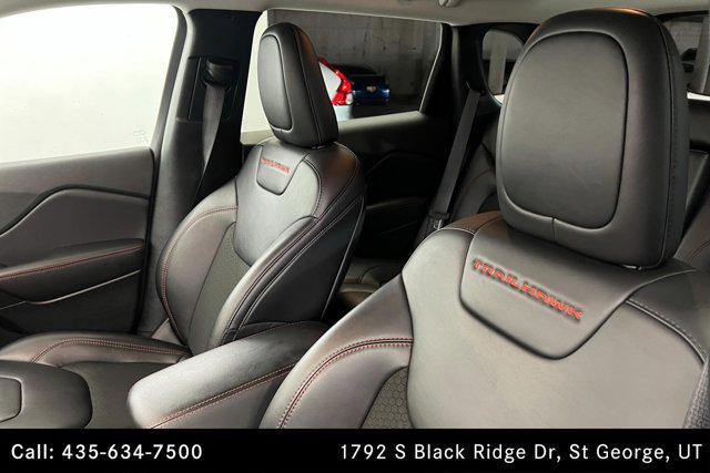used 2021 Jeep Cherokee car, priced at $25,512