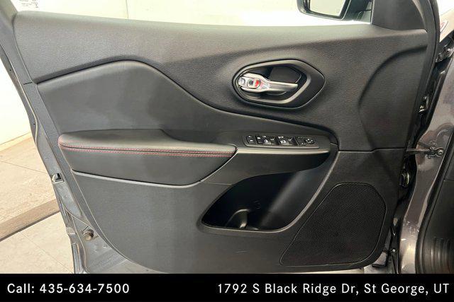 used 2021 Jeep Cherokee car, priced at $25,512