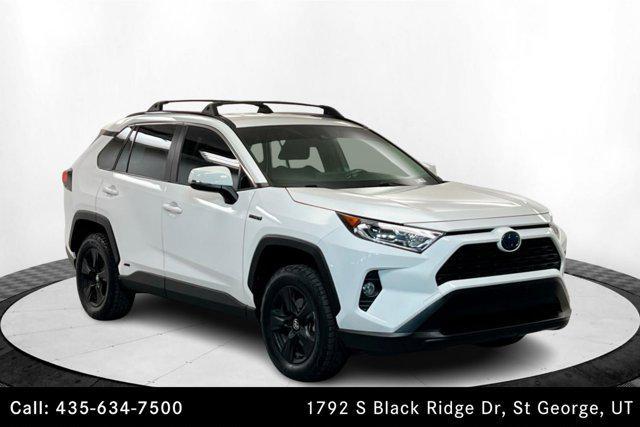 used 2020 Toyota RAV4 Hybrid car, priced at $27,852