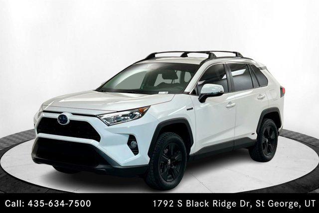 used 2020 Toyota RAV4 Hybrid car, priced at $27,852