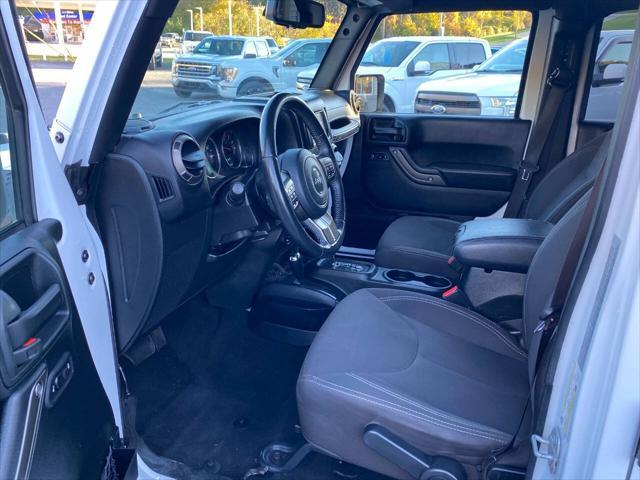 used 2018 Jeep Wrangler JK Unlimited car, priced at $23,500