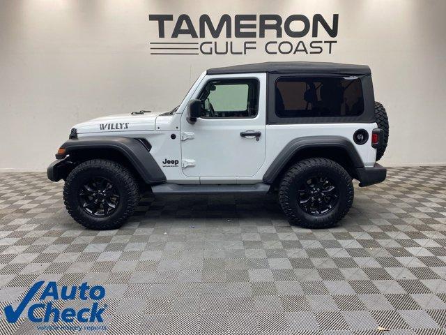 used 2021 Jeep Wrangler car, priced at $29,899