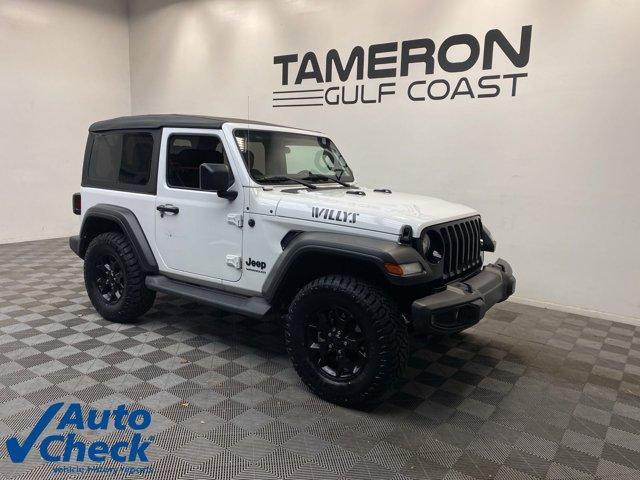 used 2021 Jeep Wrangler car, priced at $29,794
