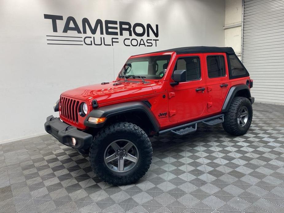 used 2021 Jeep Wrangler Unlimited car, priced at $33,496
