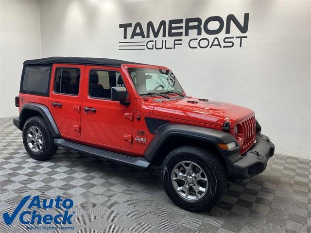 used 2020 Jeep Wrangler Unlimited car, priced at $29,499