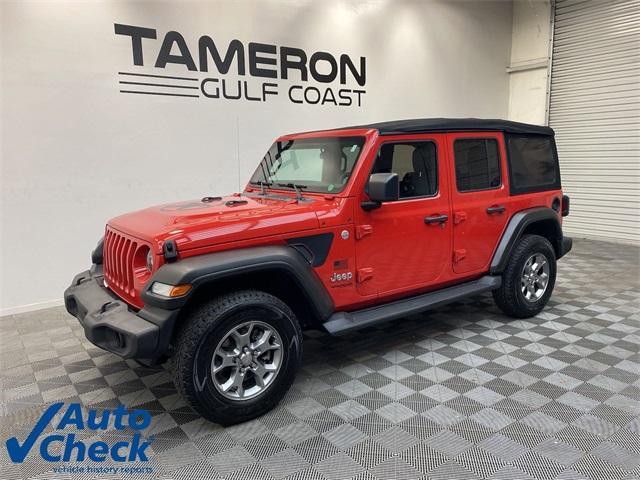 used 2020 Jeep Wrangler Unlimited car, priced at $29,999