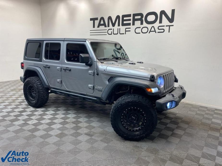 used 2018 Jeep Wrangler Unlimited car, priced at $27,474