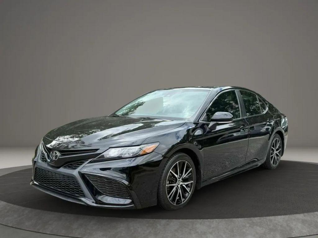 used 2021 Toyota Camry car, priced at $18,485