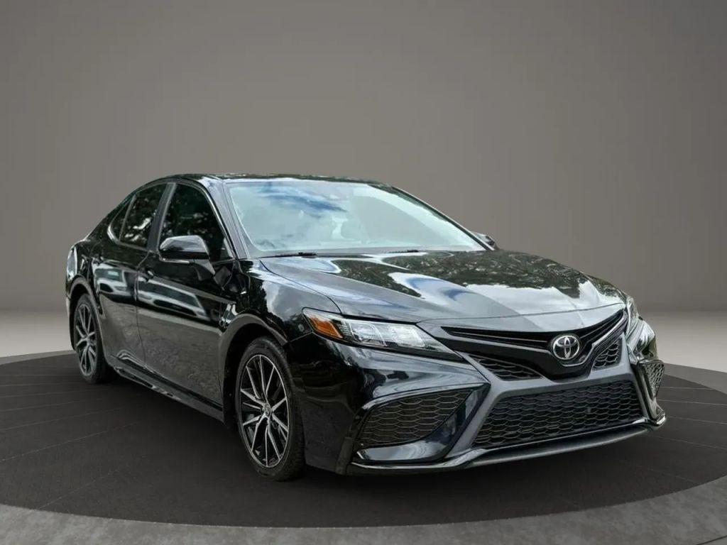 used 2021 Toyota Camry car, priced at $18,485