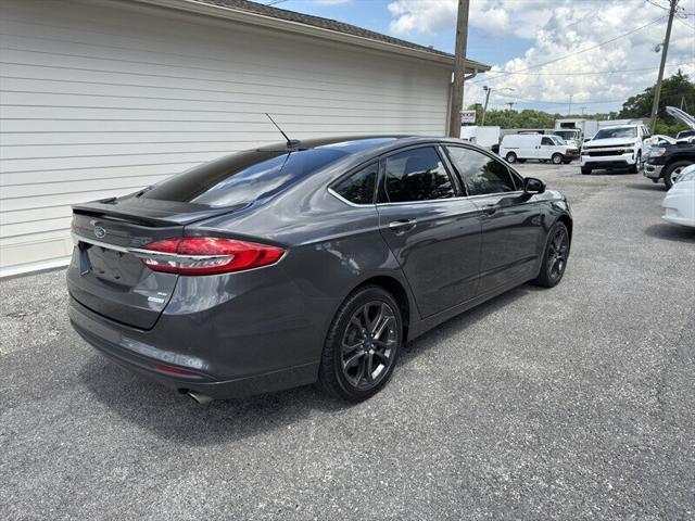 used 2018 Ford Fusion car, priced at $10,989