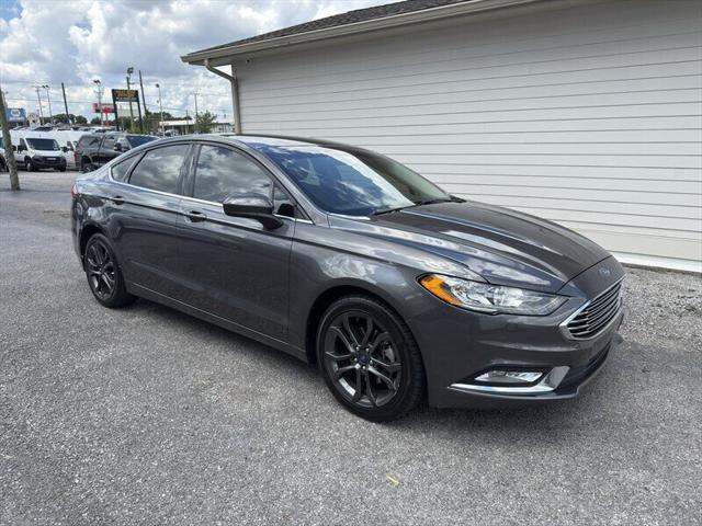 used 2018 Ford Fusion car, priced at $10,989