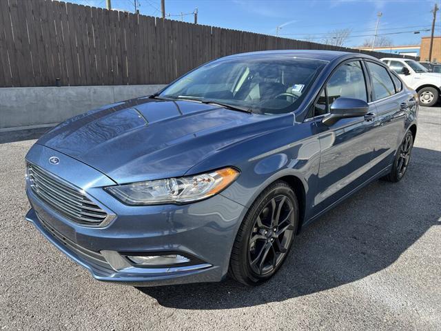 used 2018 Ford Fusion car, priced at $14,977