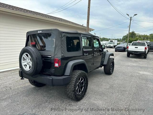 used 2018 Jeep Wrangler JK Unlimited car, priced at $23,989