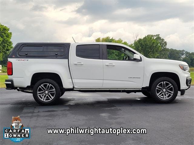 used 2021 Chevrolet Colorado car, priced at $22,677