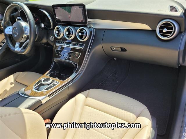 used 2019 Mercedes-Benz C-Class car, priced at $24,188