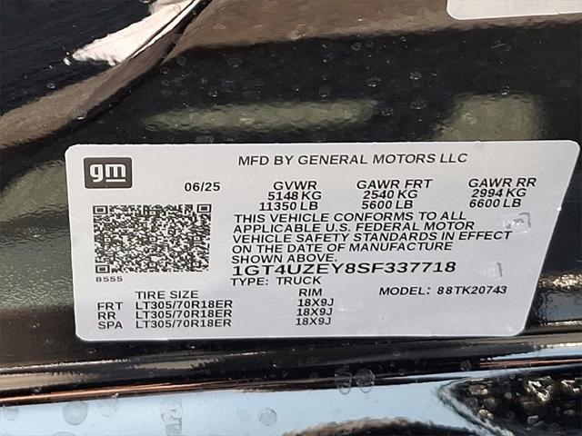 new 2025 GMC Sierra 2500 car, priced at $108,485