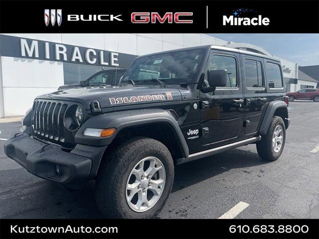 used 2021 Jeep Wrangler Unlimited car, priced at $30,490