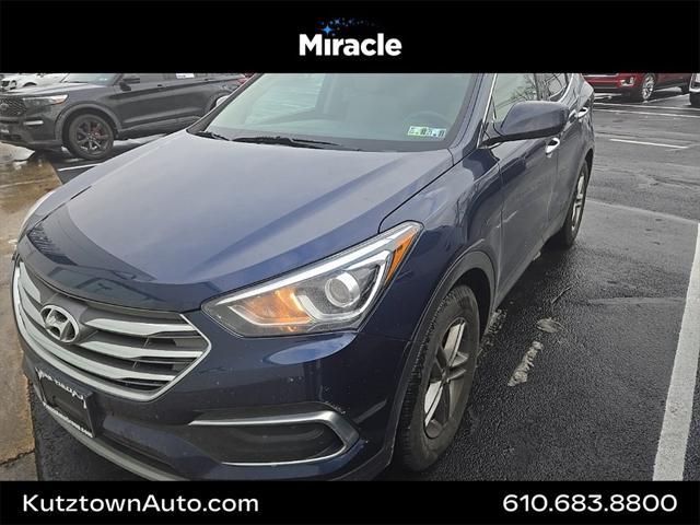 used 2018 Hyundai Santa Fe Sport car, priced at $11,988