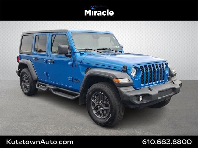 used 2024 Jeep Wrangler car, priced at $37,988