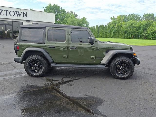 used 2021 Jeep Wrangler car, priced at $32,490