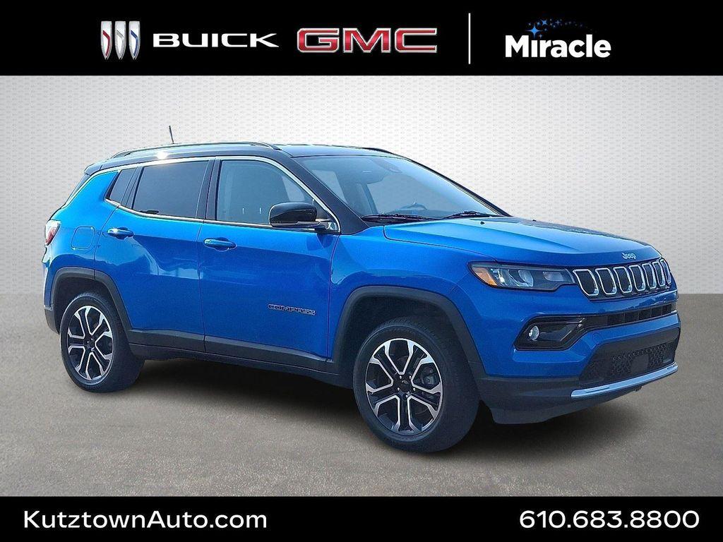 used 2022 Jeep Compass car, priced at $21,769