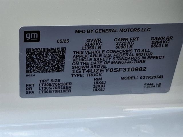 new 2025 GMC Sierra 2500 car, priced at $98,549