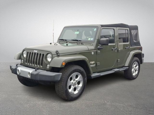 used 2015 Jeep Wrangler Unlimited car, priced at $15,988