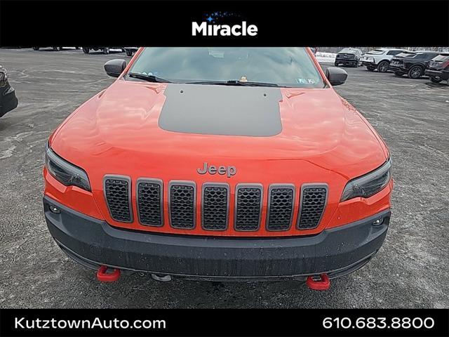 used 2021 Jeep Cherokee car, priced at $24,988