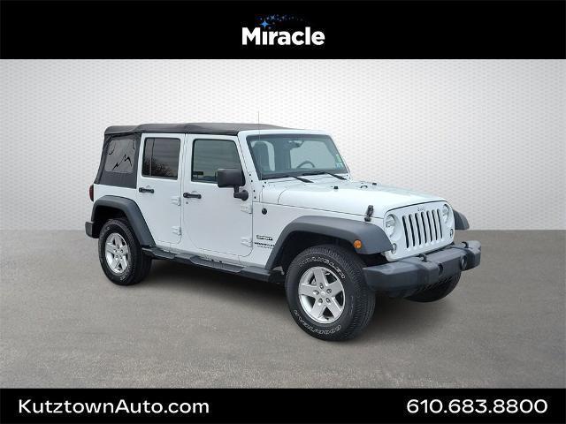 used 2016 Jeep Wrangler Unlimited car, priced at $20,988