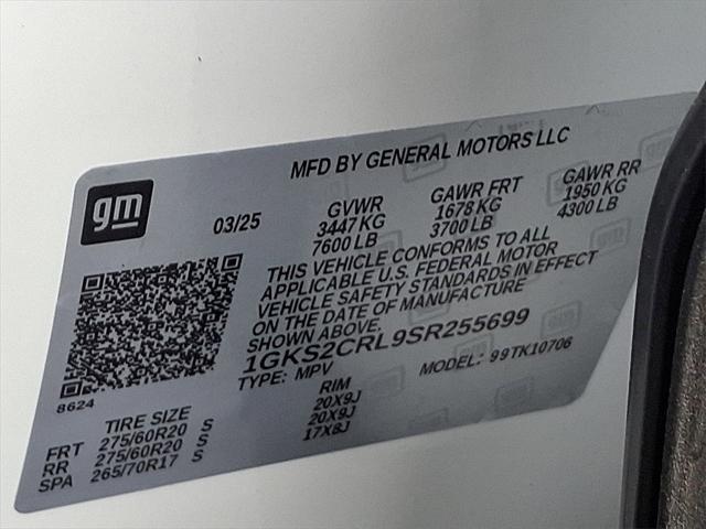 new 2025 GMC Yukon car, priced at $88,360