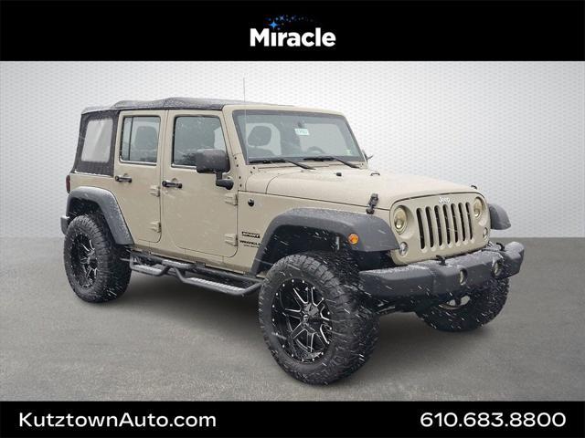 used 2017 Jeep Wrangler Unlimited car, priced at $22,988