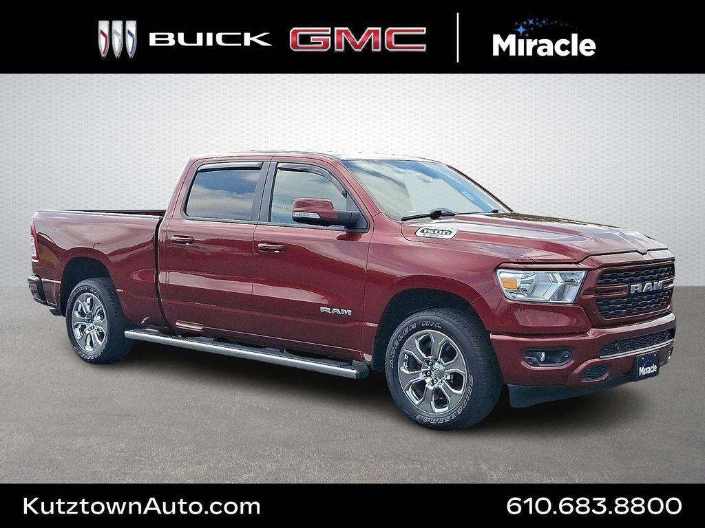 used 2022 Ram 1500 car, priced at $35,631