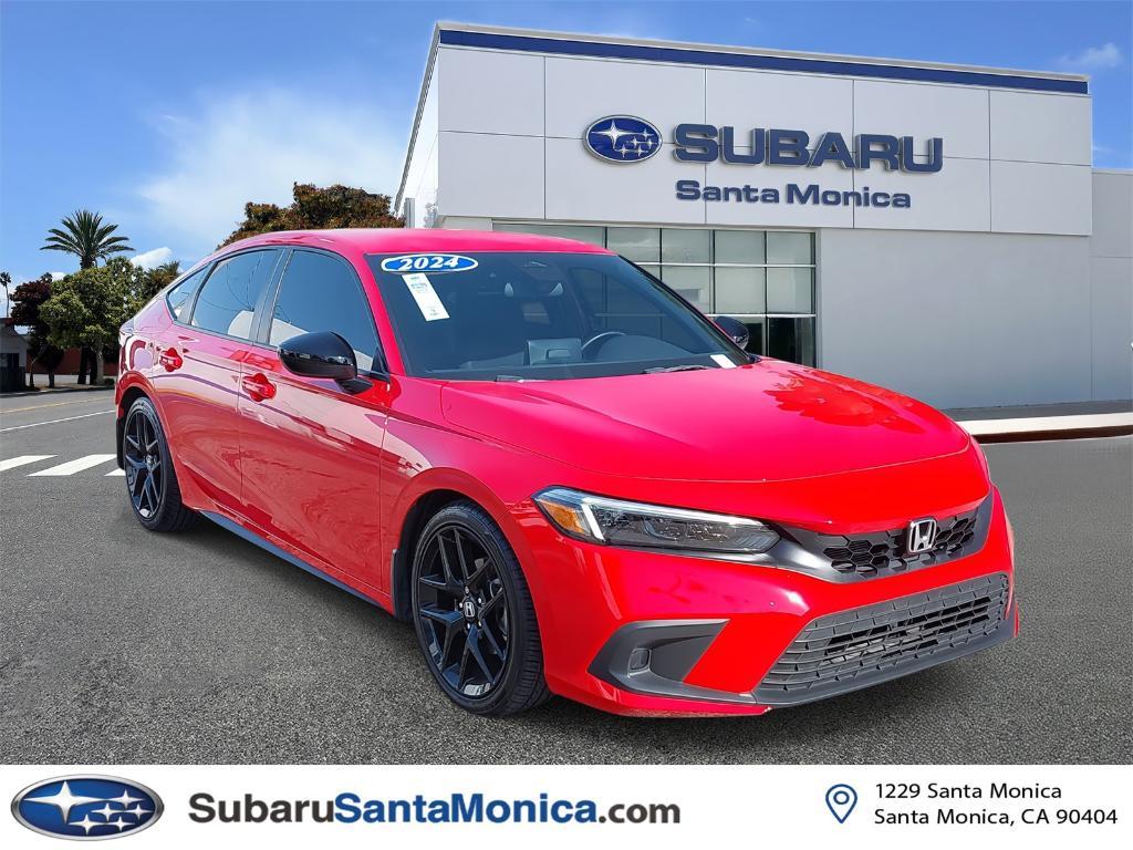 used 2024 Honda Civic car, priced at $26,250