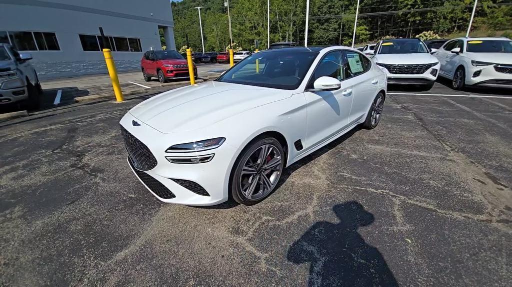 new 2025 Genesis G70 car, priced at $55,510