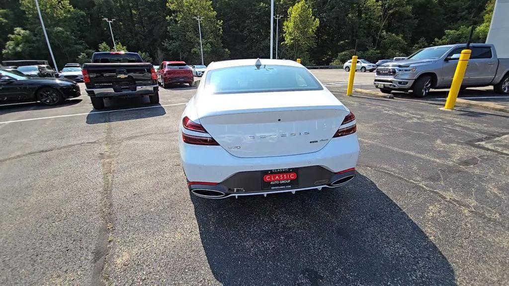 new 2025 Genesis G70 car, priced at $55,510