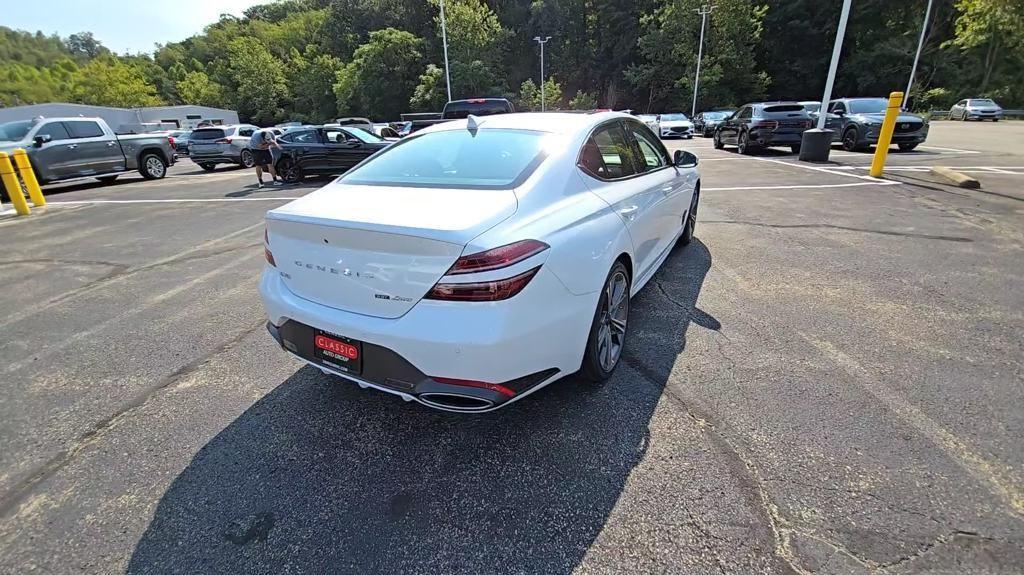 new 2025 Genesis G70 car, priced at $55,510