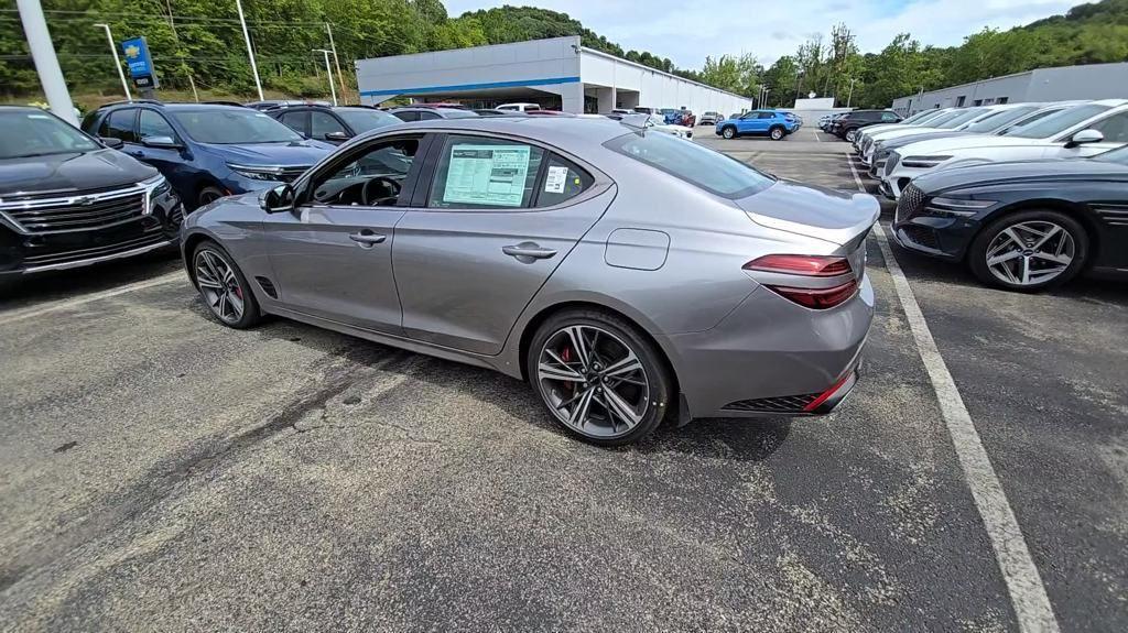 new 2025 Genesis G70 car, priced at $59,195