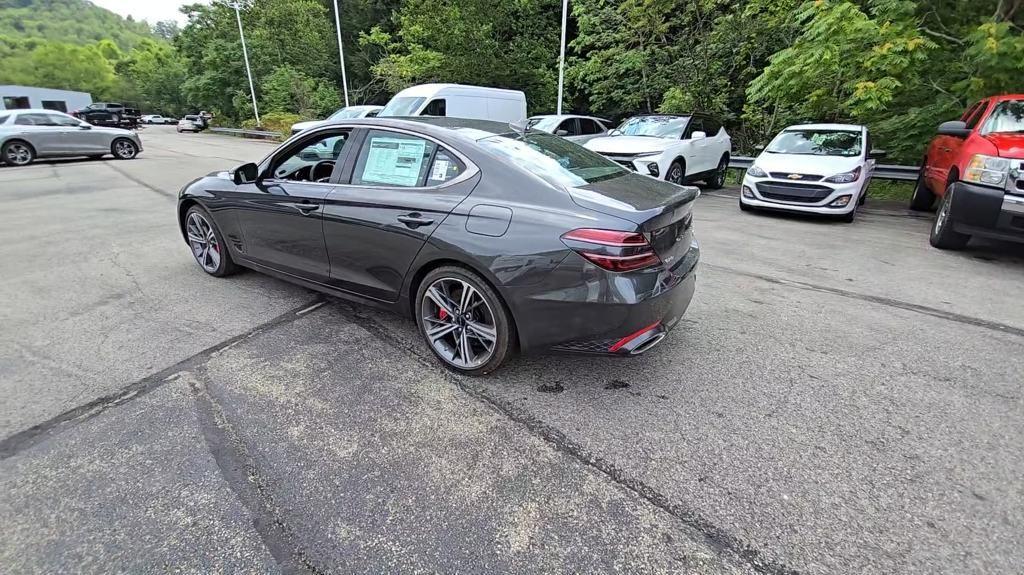 new 2025 Genesis G70 car, priced at $59,055