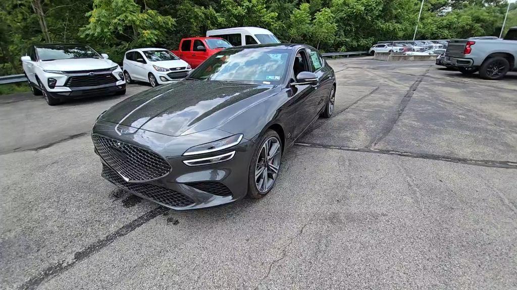 new 2025 Genesis G70 car, priced at $59,055