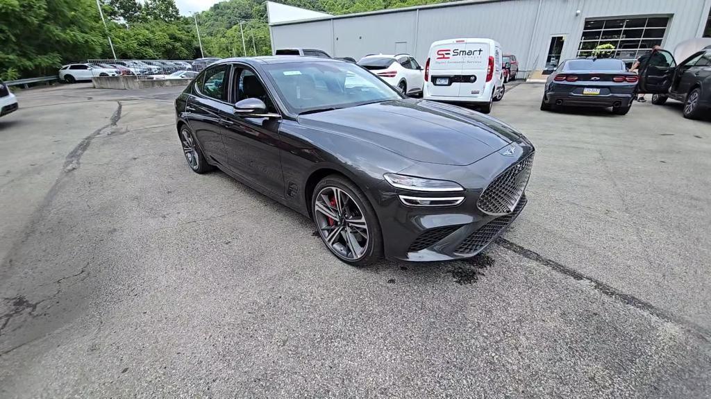 new 2025 Genesis G70 car, priced at $59,055