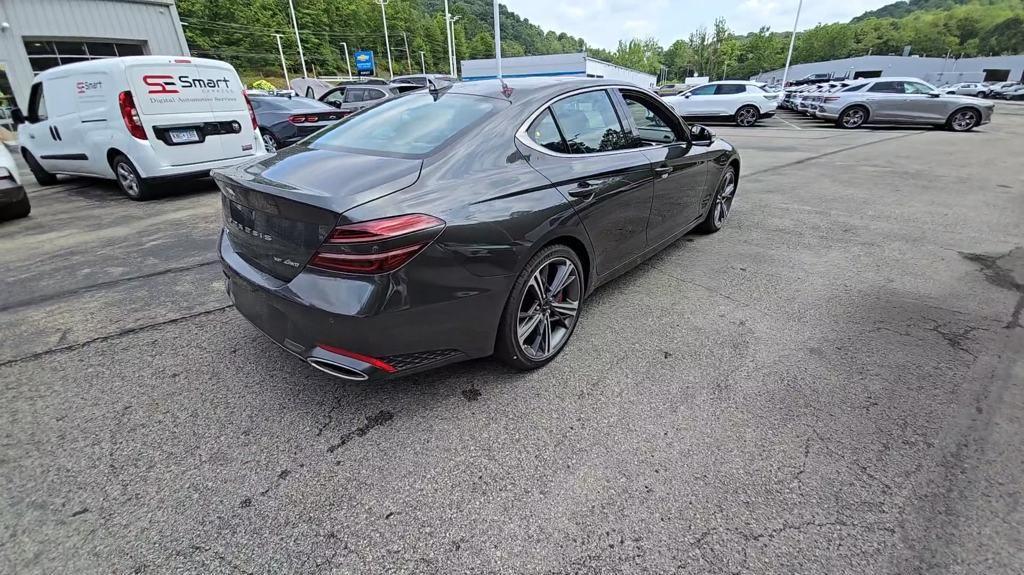 new 2025 Genesis G70 car, priced at $59,055