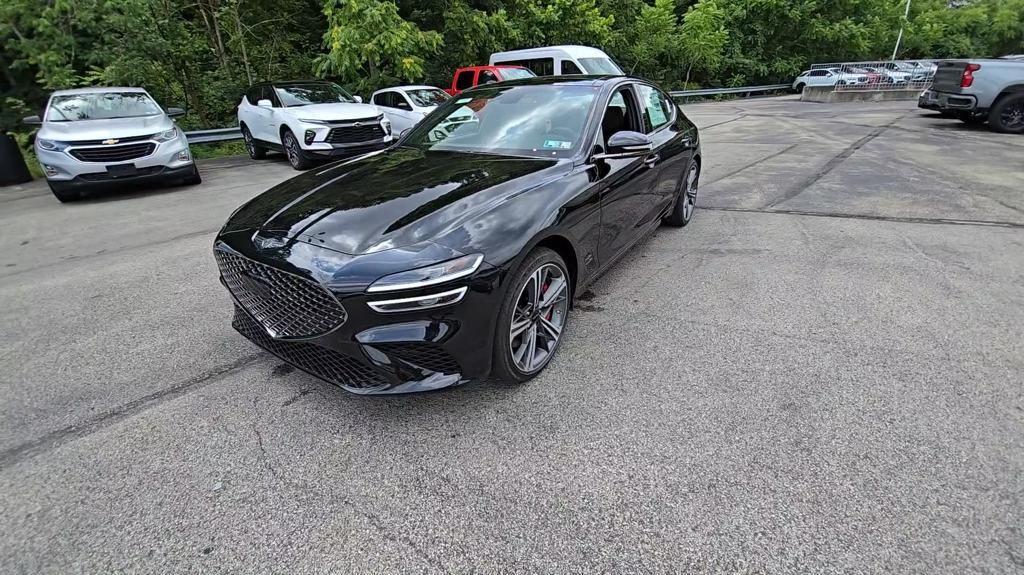 new 2025 Genesis G70 car, priced at $50,545