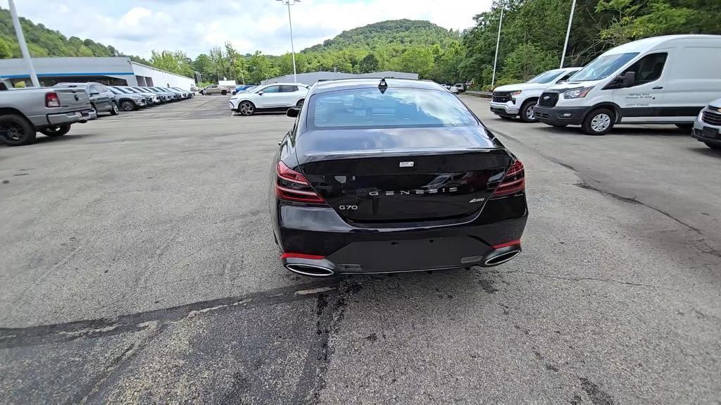 new 2025 Genesis G70 car, priced at $50,545