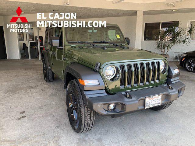 used 2021 Jeep Wrangler Unlimited car, priced at $34,980