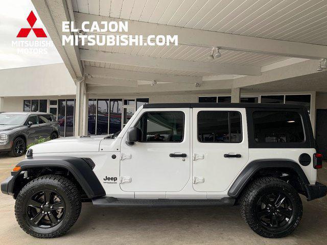used 2020 Jeep Wrangler Unlimited car, priced at $33,870