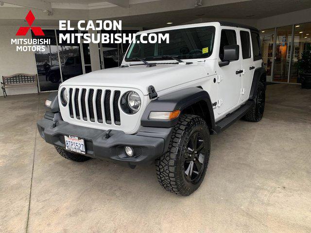 used 2020 Jeep Wrangler Unlimited car, priced at $34,980
