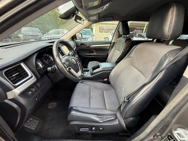 used 2017 Toyota Highlander car, priced at $13,495