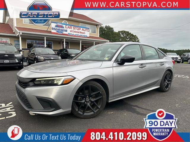 used 2022 Honda Civic car, priced at $13,495