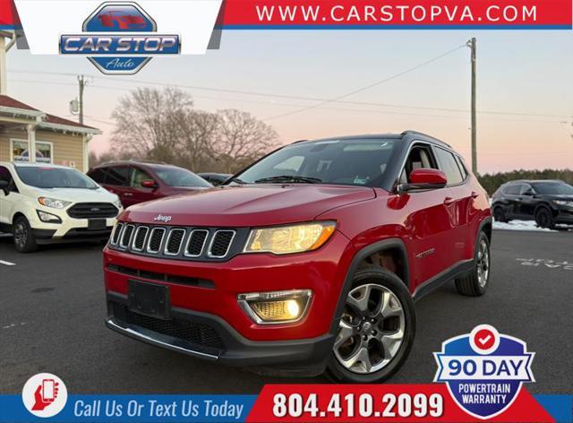 used 2019 Jeep Compass car, priced at $9,995