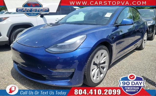 used 2022 Tesla Model 3 car, priced at $20,995